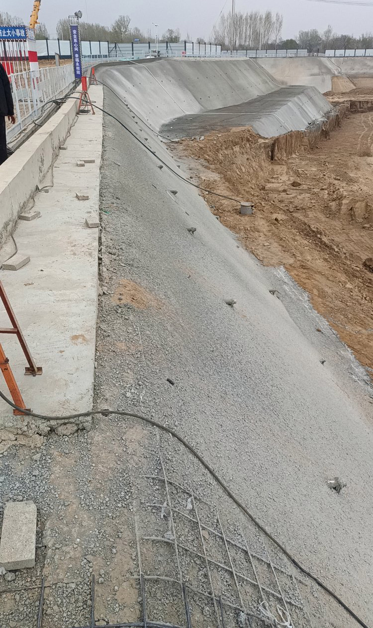 邯郸肥乡县挂网喷浆